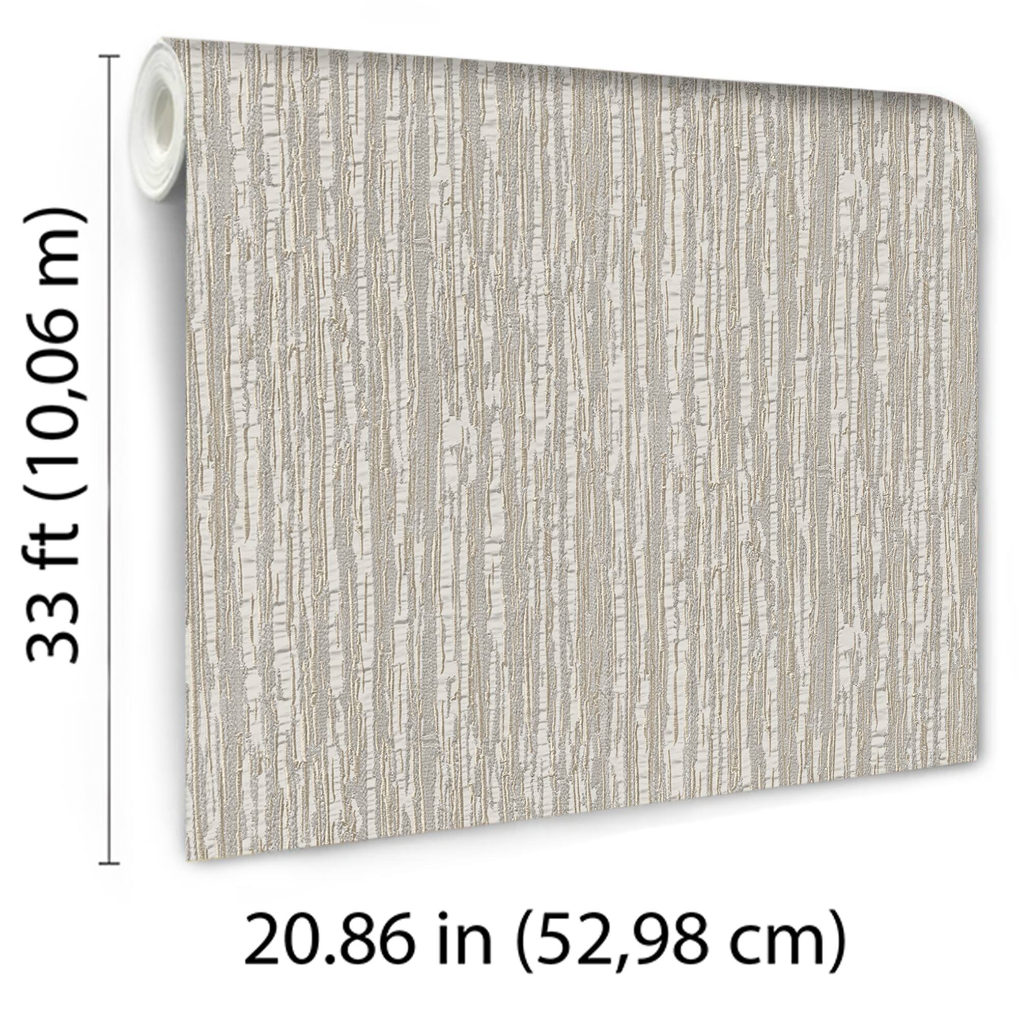 Designs Direct Embroidered Crushed Silk Wallpaper
